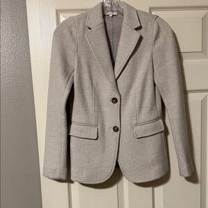 ANN MASHBURN Light Gray Blazer